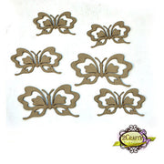 2CRAFTY Chip Board - Pretty Butterflies m00224